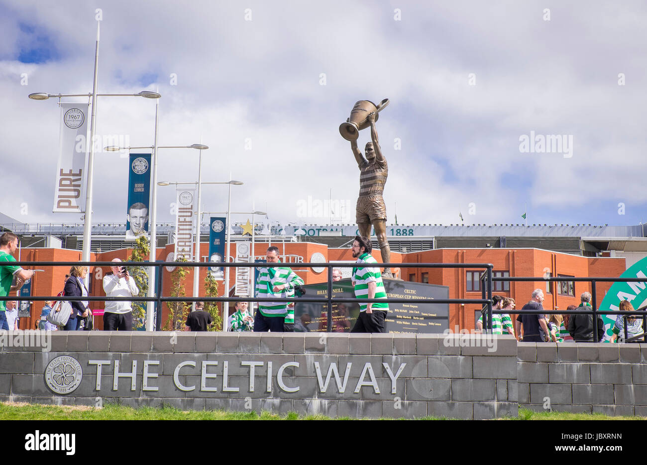 glasgow the biggest city in scotland,uk Stock Photo Alamy