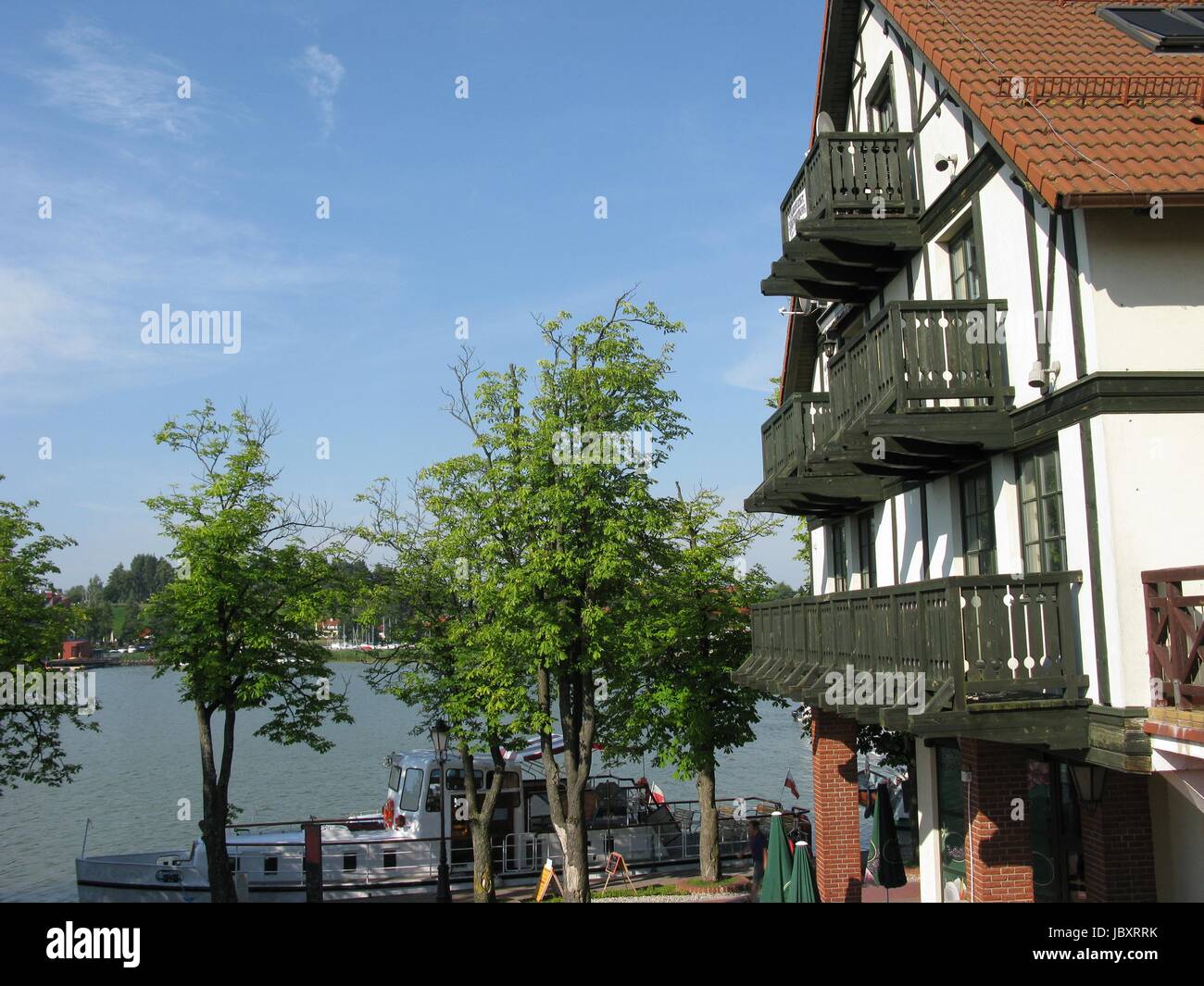 masuren-am-see-in-mikolajki-stock-photo-alamy