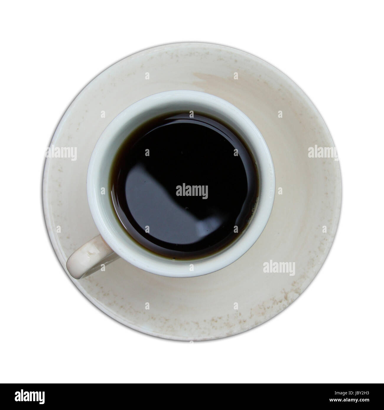 A cup of black coffee Stock Photo Alamy