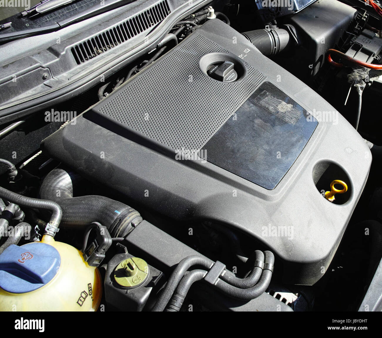 Propeller Engine Inside moder engine propeller inside my car Stock Photo - Alamy