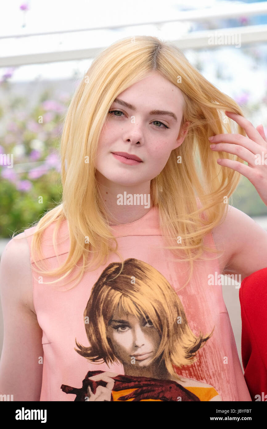 Elle Fanning at HOW TO TALK TO GIRLS AT PARTIES Photocall during the