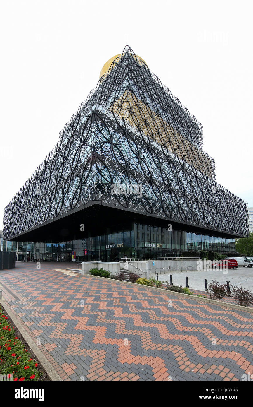 Birmingham, UK. 12th June, 2017. Library of Birmingham, Design by Francine Houben Stock Photo