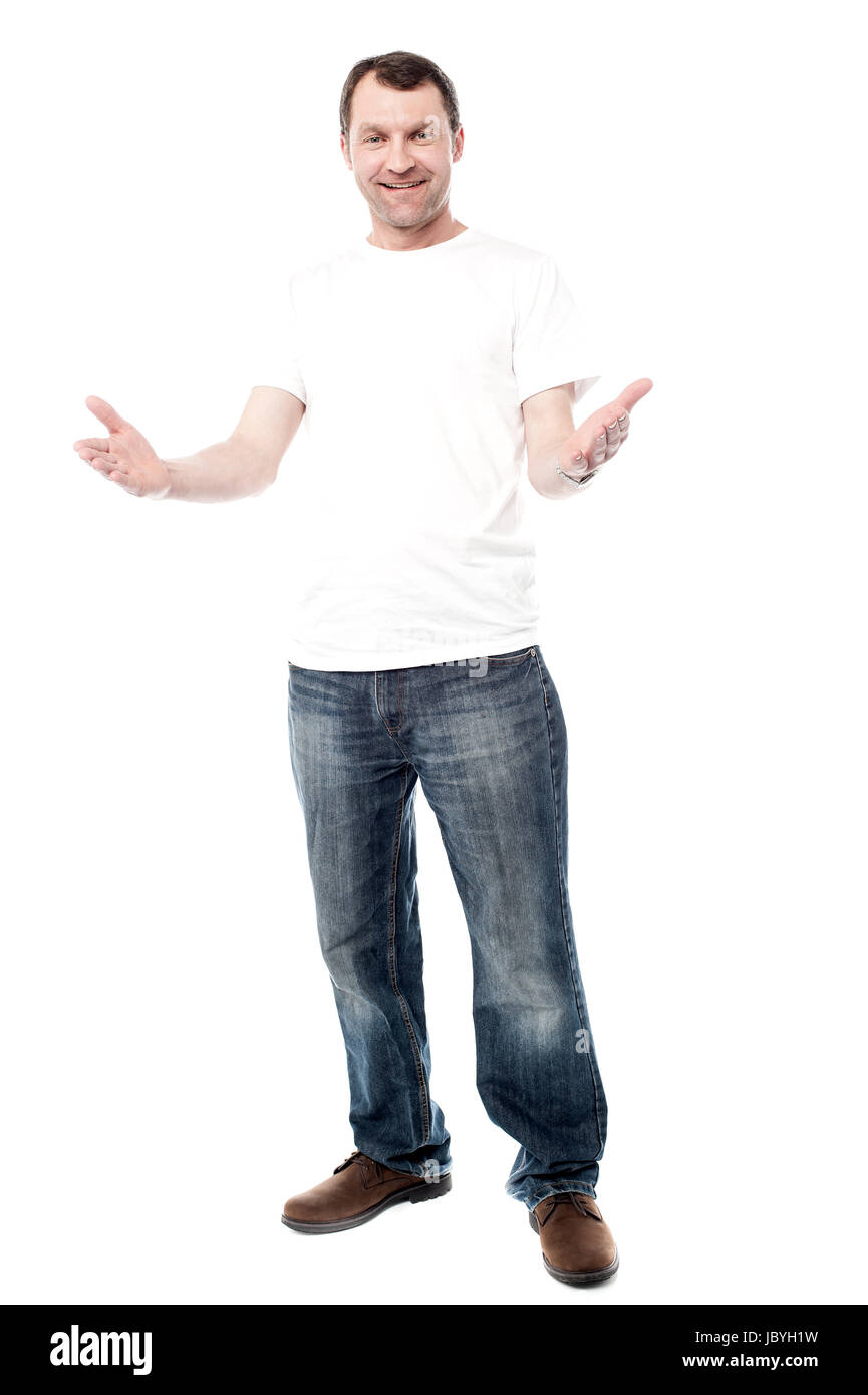 Man welcoming guests hi-res stock photography and images - Alamy