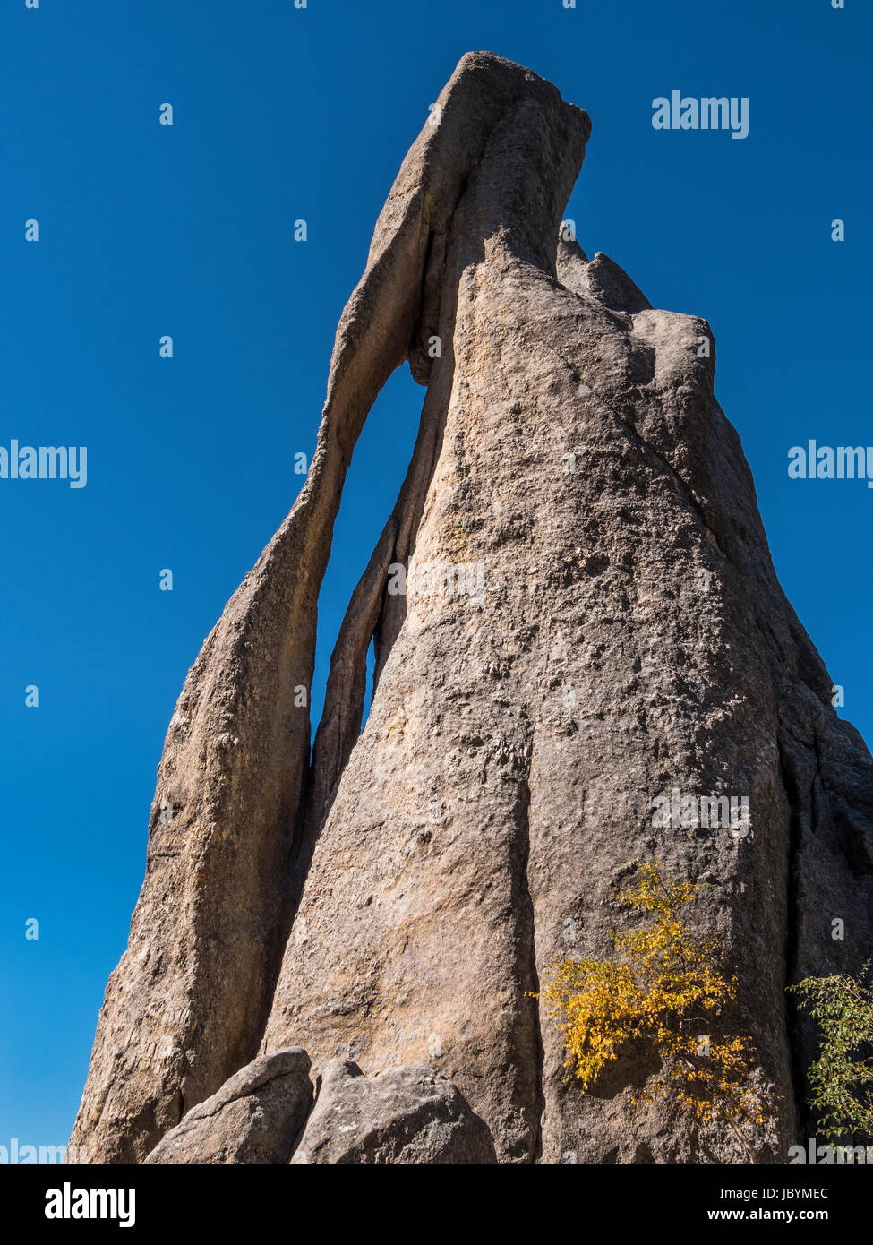 The Needles Eye, Needles Highway, Custer State Park, South Dakota Stock