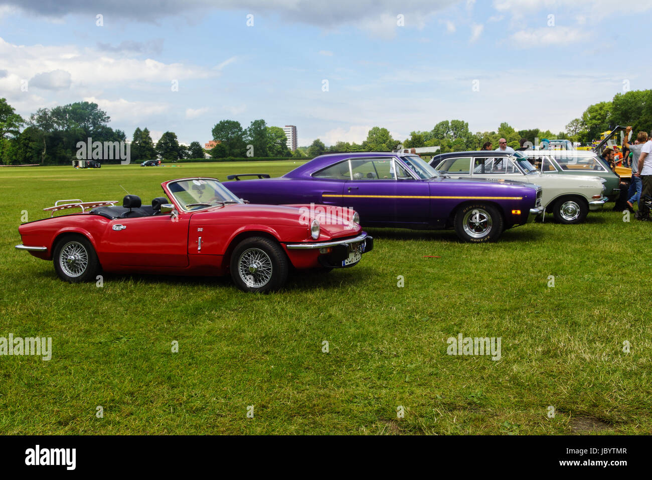 Kiel, Germany. 29nd June, 2014. Oldtimer and USCar Show on the final