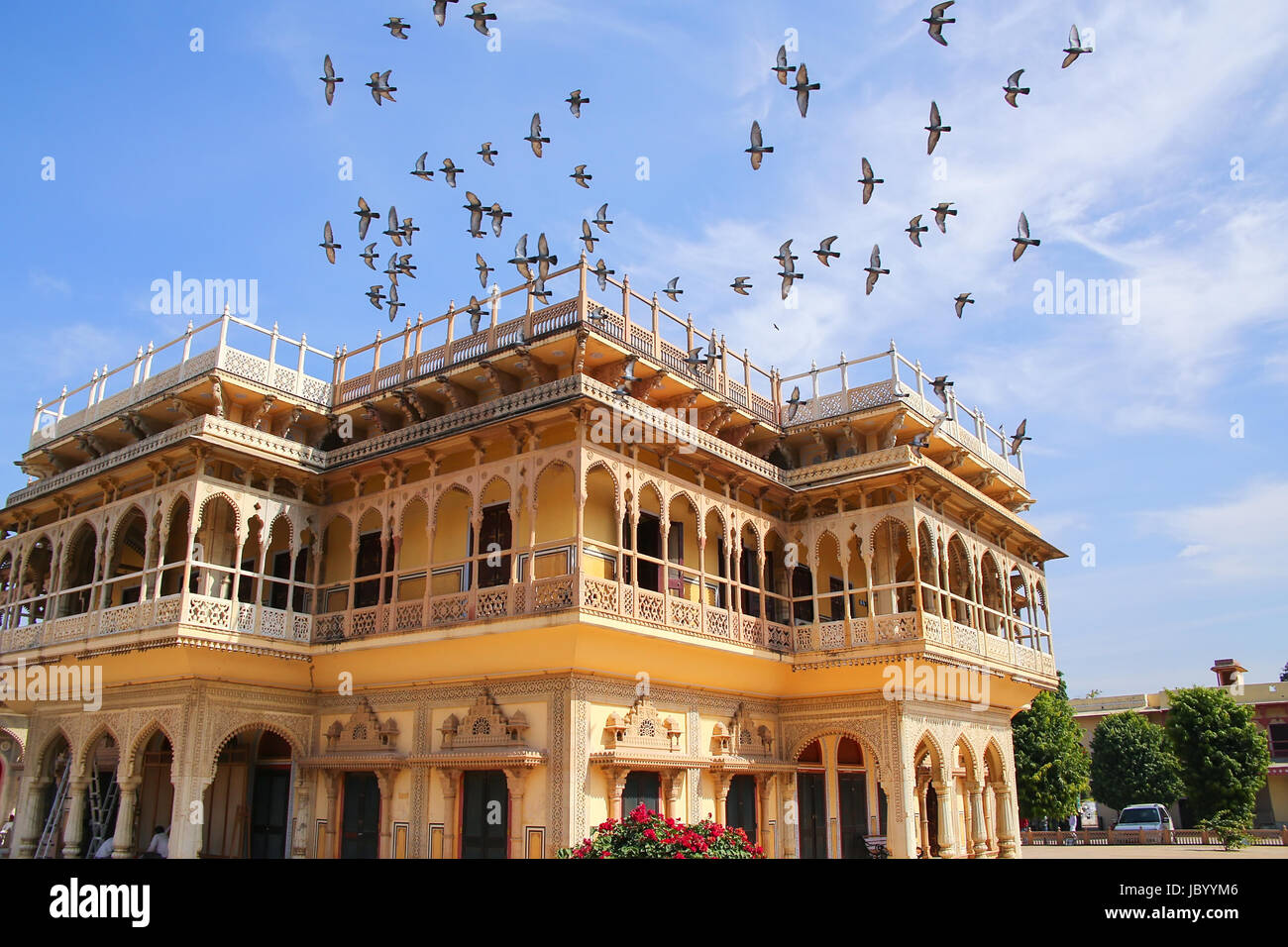 Jaipur city palace complex hi-res stock photography and images - Alamy