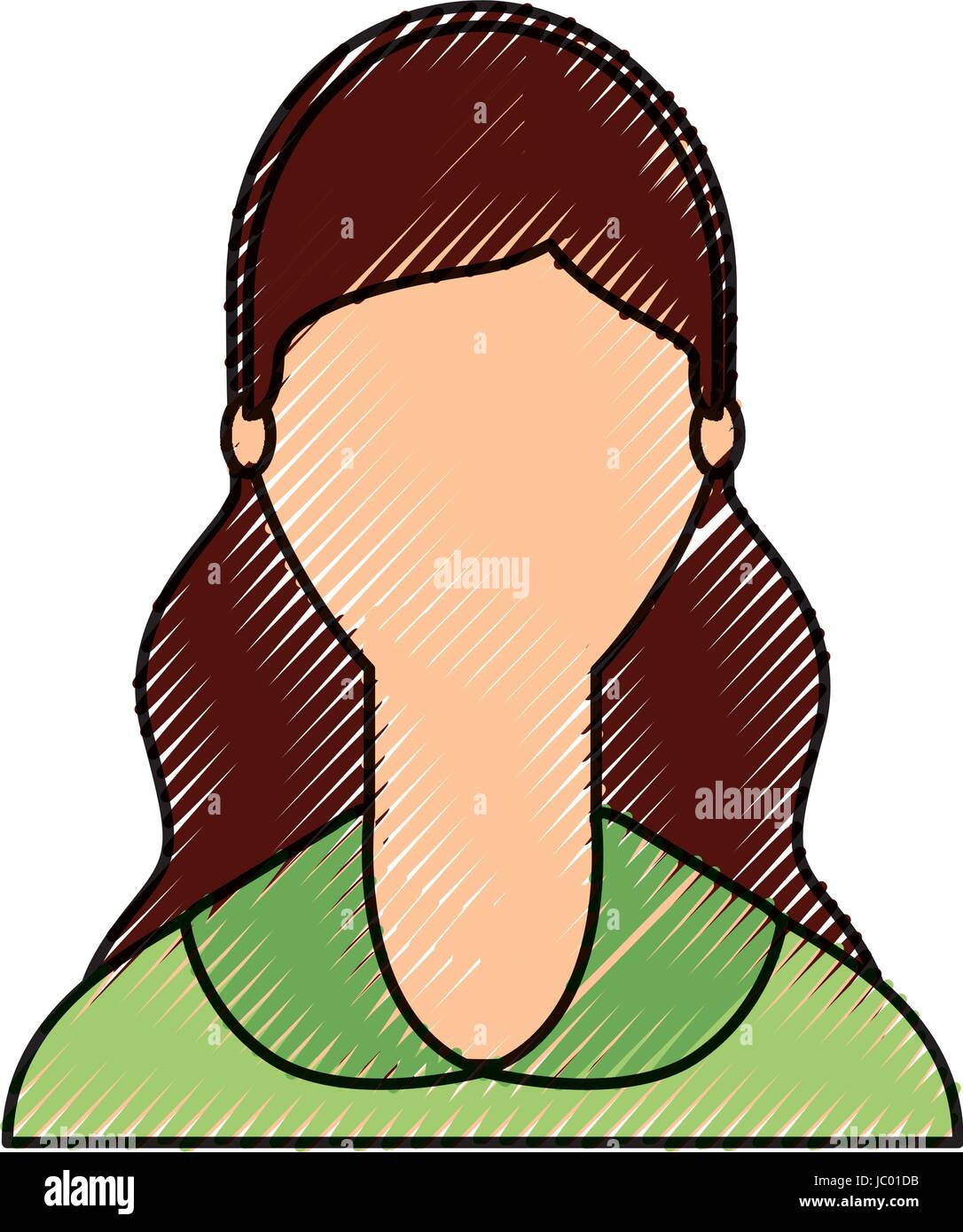 young woman avatar character Stock Vector Image & Art - Alamy