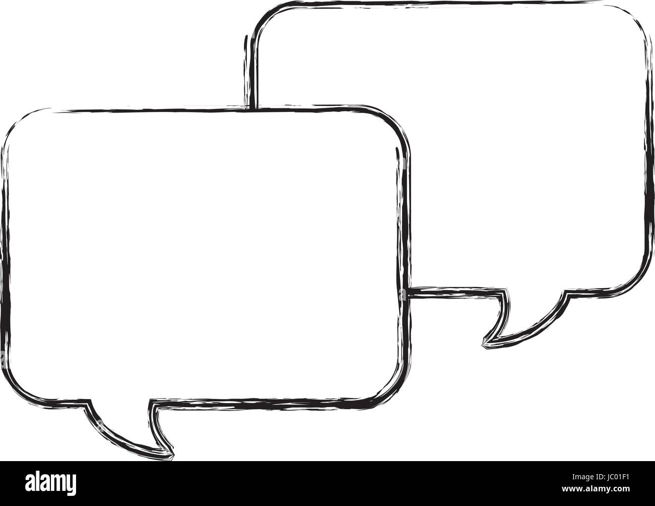 speech bubbles isolated icon Stock Vector Image & Art - Alamy