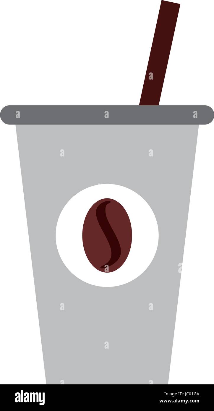 coffee plastic cup icon Stock Vector Image & Art - Alamy