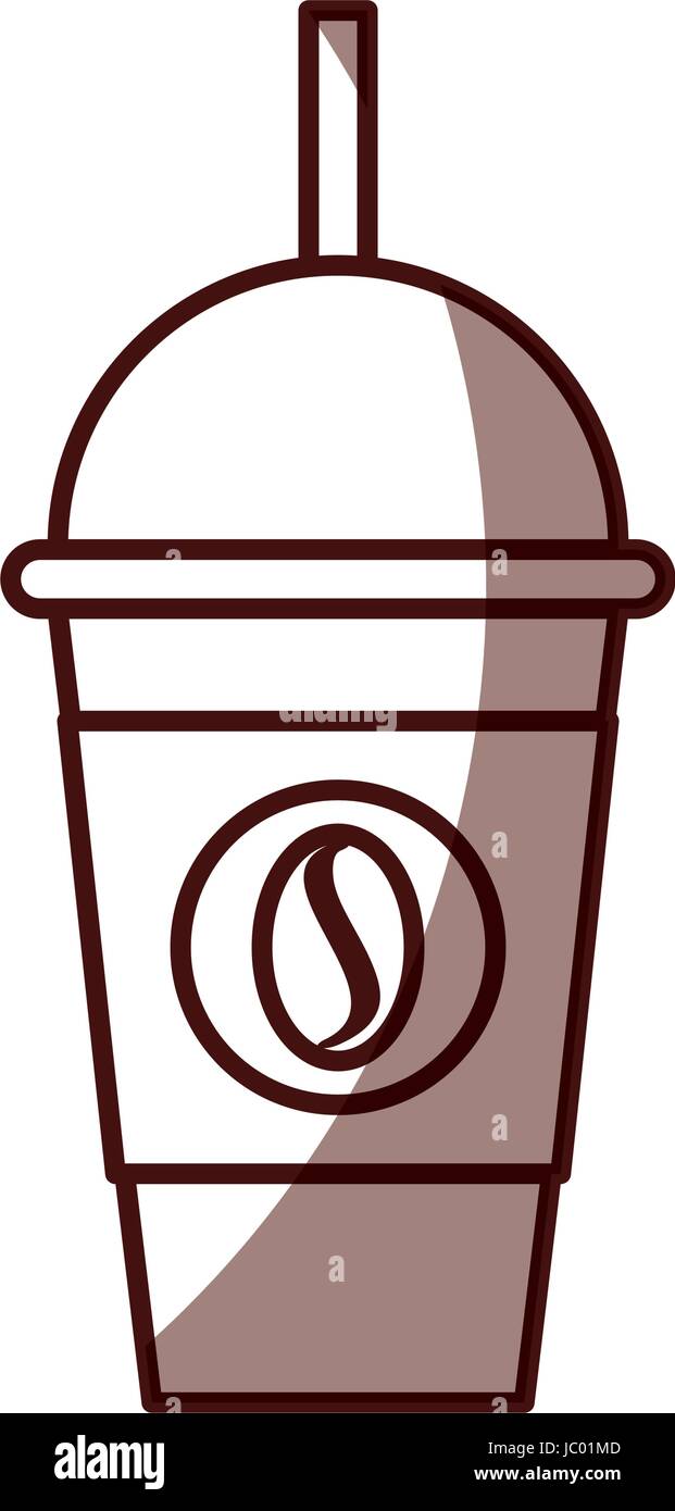 coffee plastic cup icon Stock Vector Image & Art - Alamy