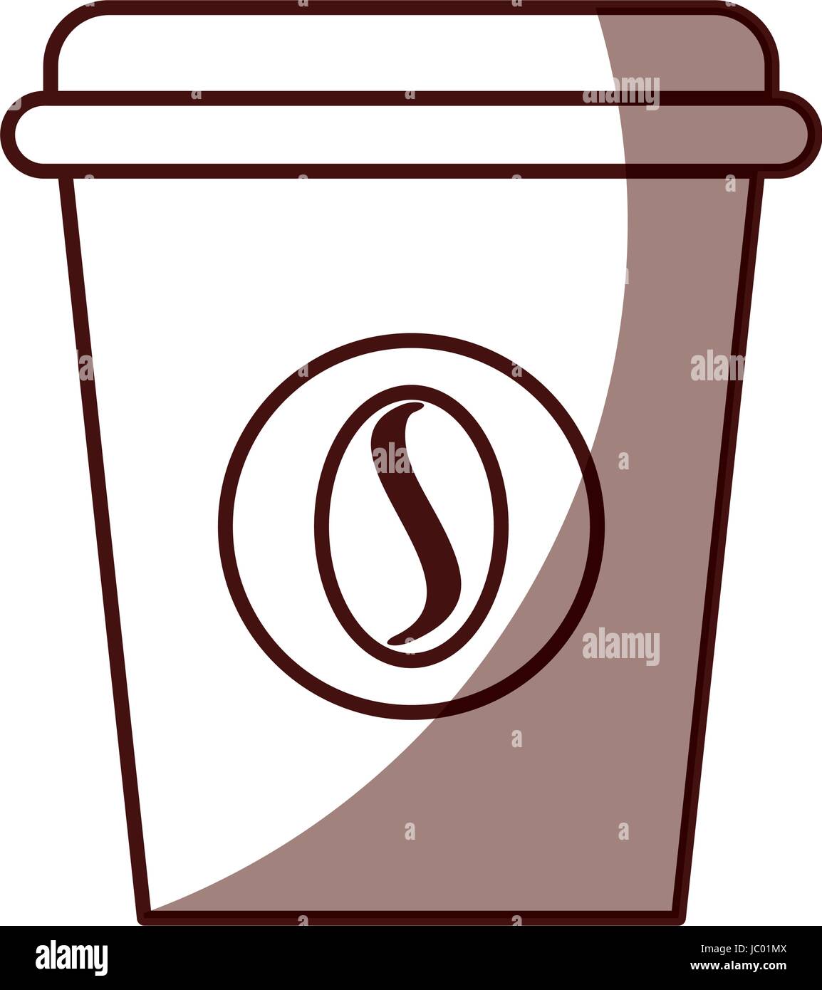 coffee plastic cup icon Stock Vector Image & Art - Alamy