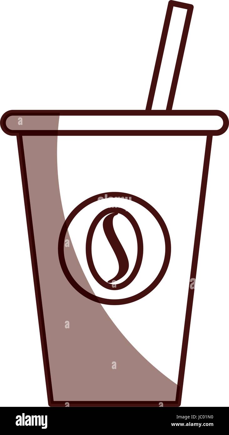 coffee plastic cup icon Stock Vector Image & Art - Alamy