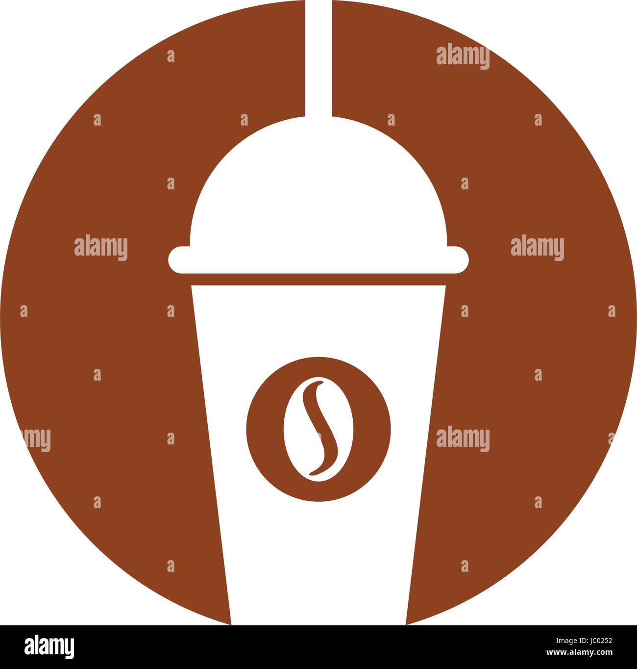coffee plastic cup icon Stock Vector Image & Art - Alamy