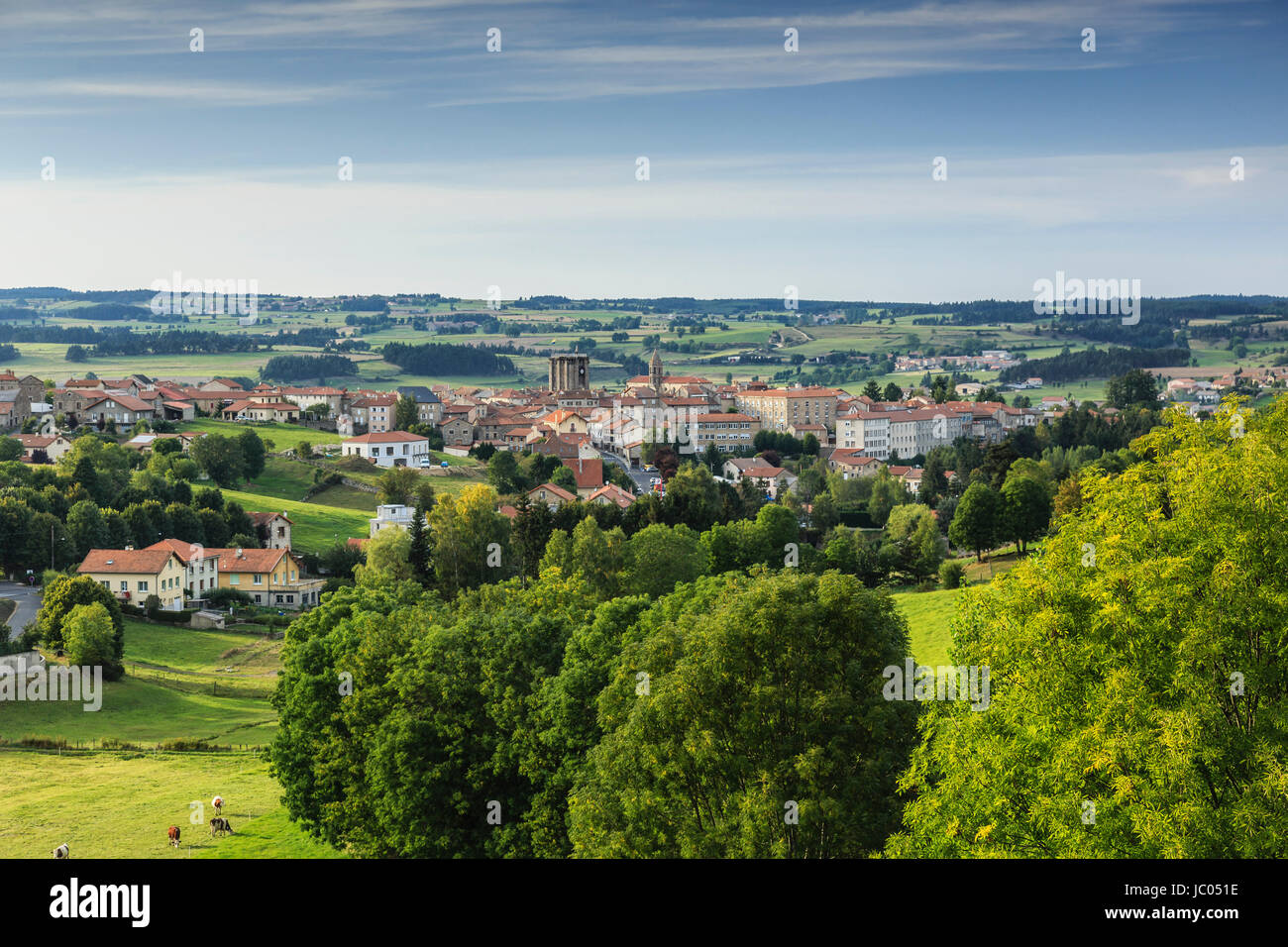 France, Haute-Loire (43), Saugues // France, Haute Loire, Saugues Stock Photo