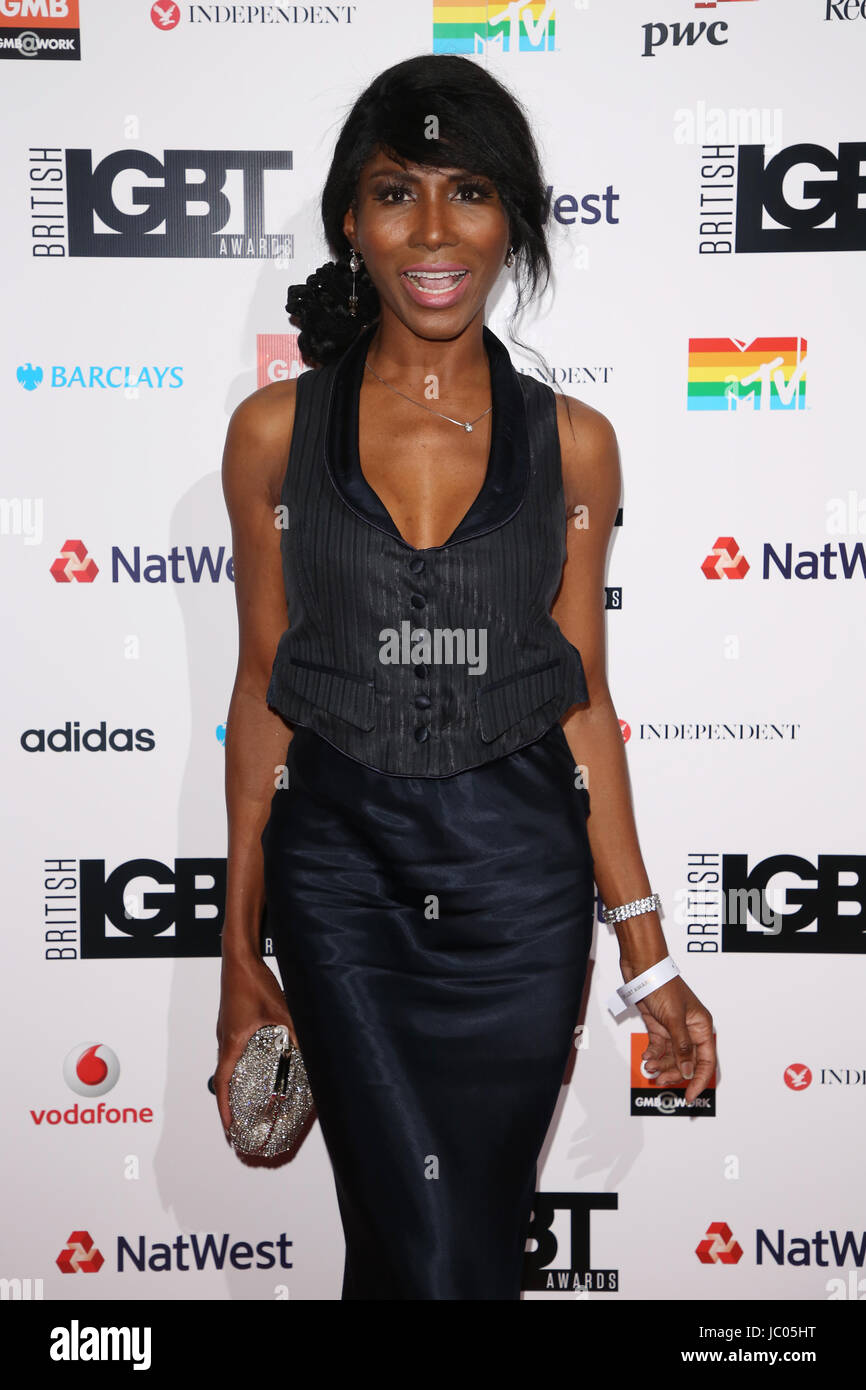 British LGBT Awards 2017 - Arrivals Featuring: Sinitta Where: London