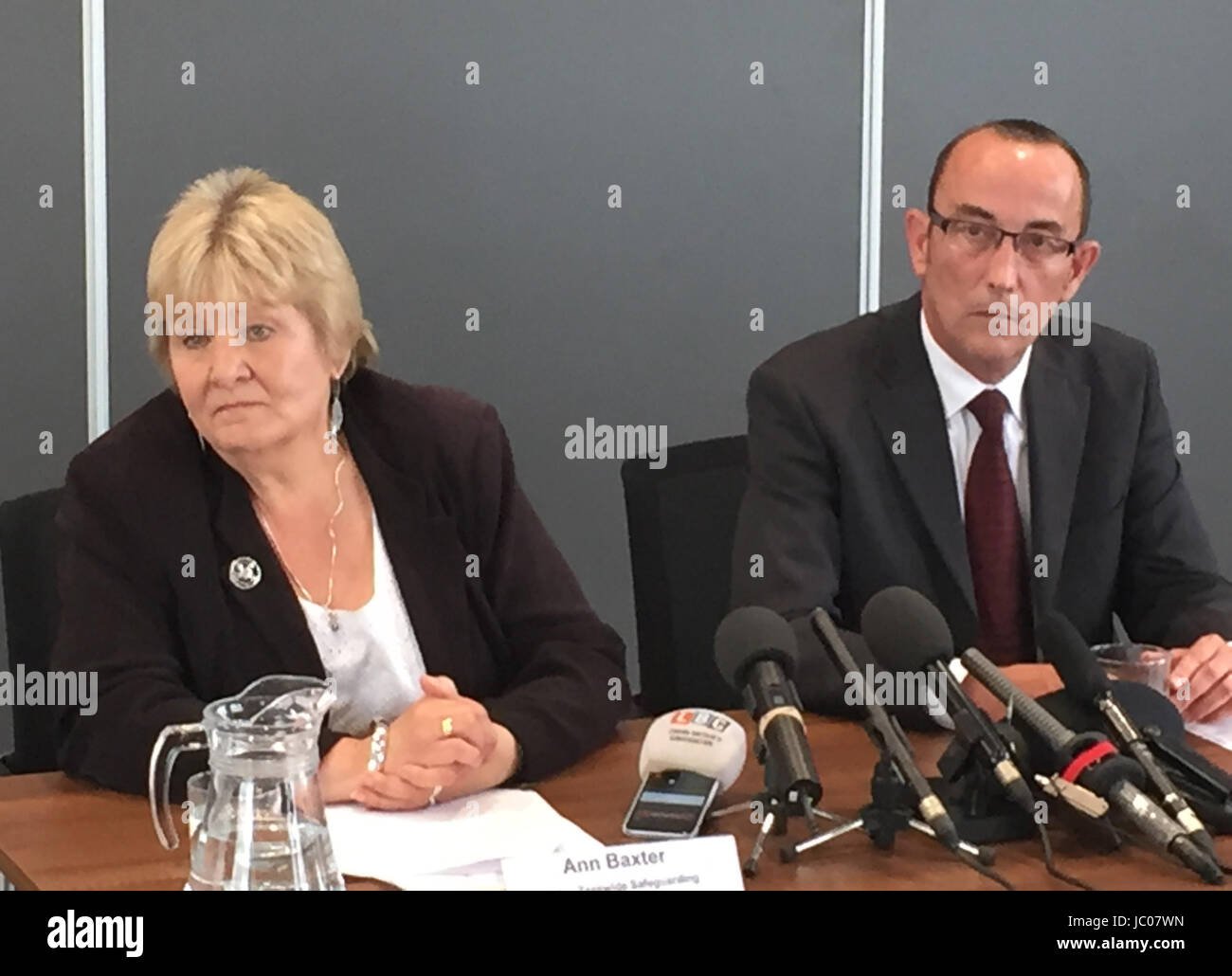 Ann Baxter, chair of the Teeswide Safeguarding Adults Board, and Dave