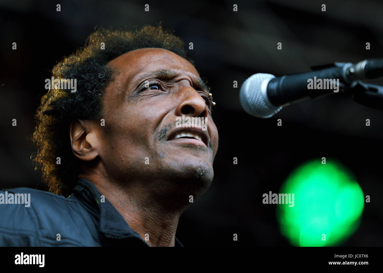 Llanelli, Wales, UK. Saturday 10 June 2017 Al Anderson of The Original ...