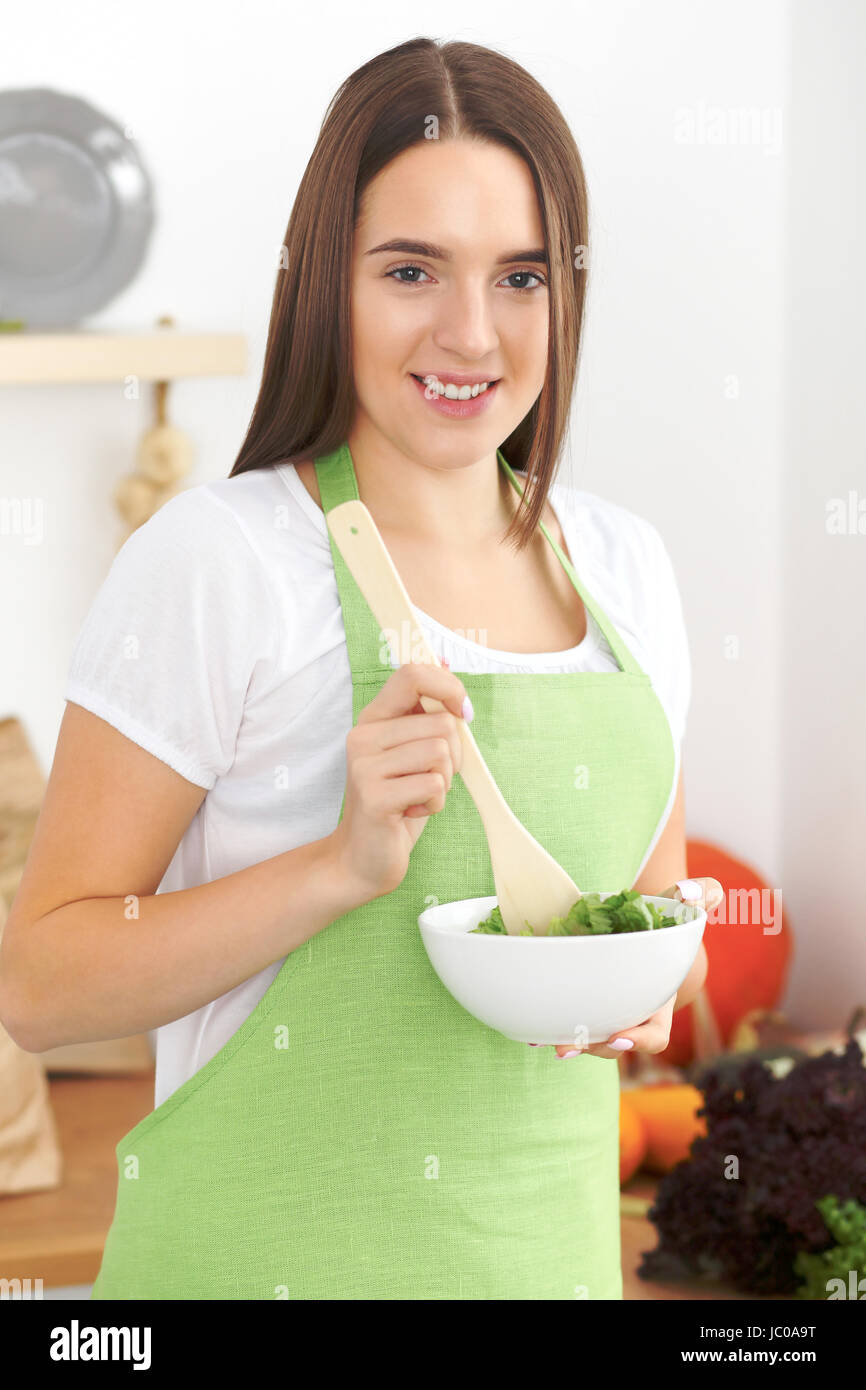 Housewife apron spoon wooden hires stock photography and images Alamy