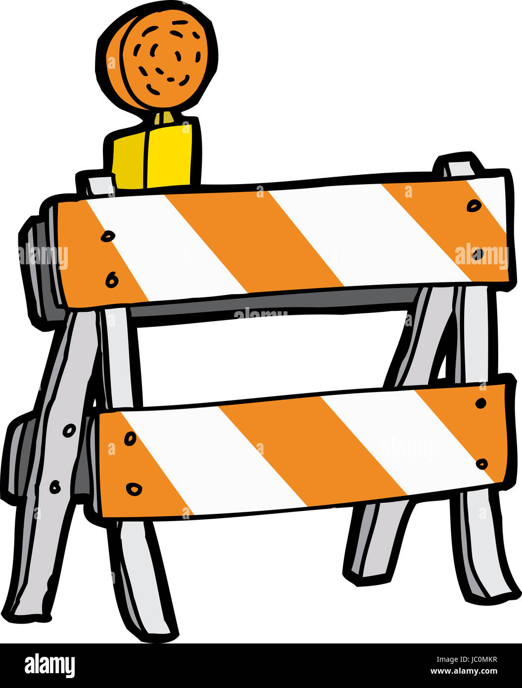 Barricade flasher hires stock photography and images Alamy