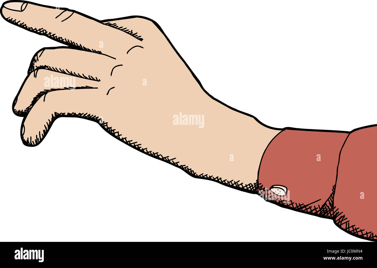 Hand tapping index finger hi-res stock photography and images - Alamy