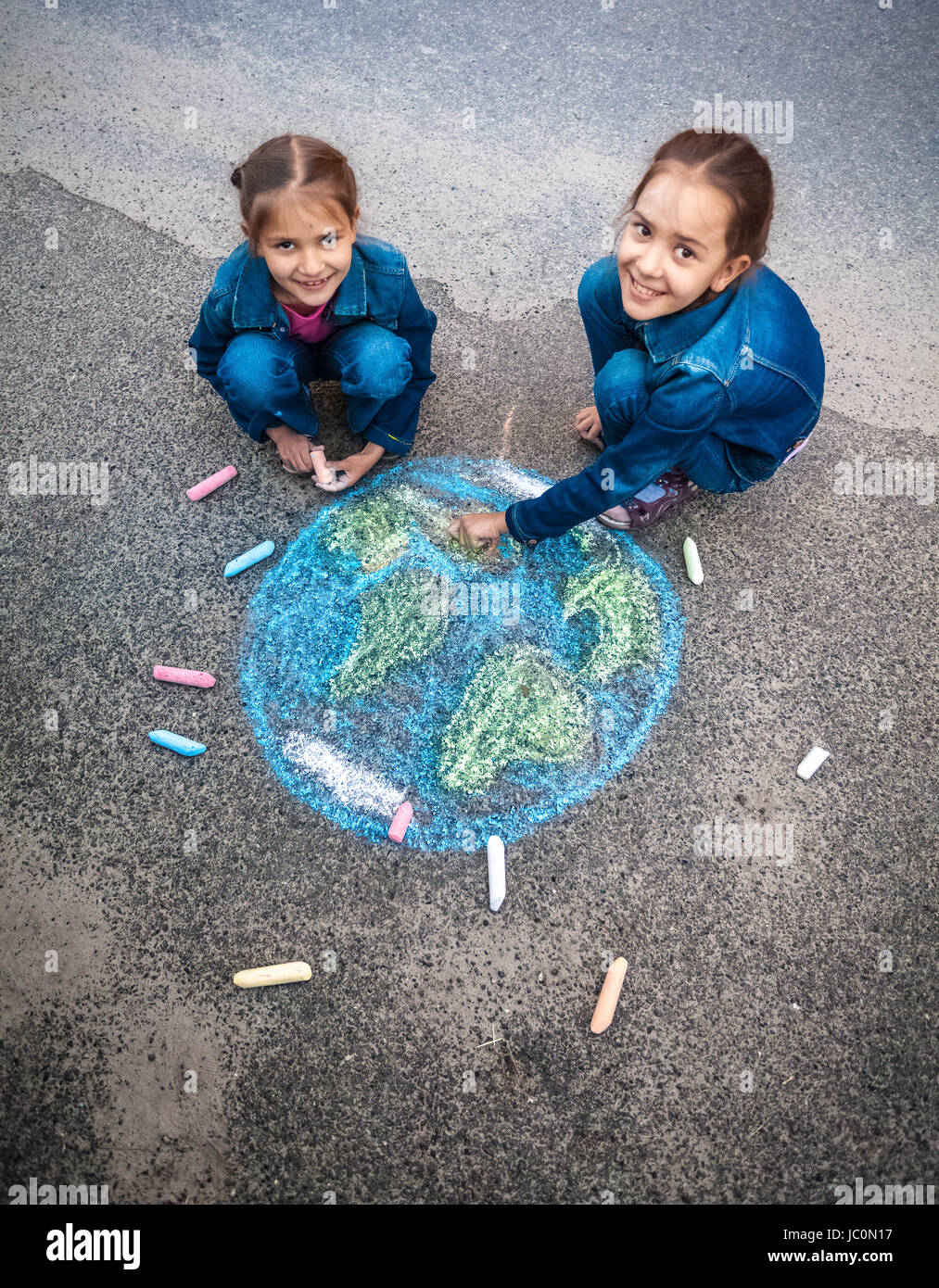 Earth Planet On White With Pencil Sketches Stock Photo, Picture And Royalty  Free Image. Image 25575867.
