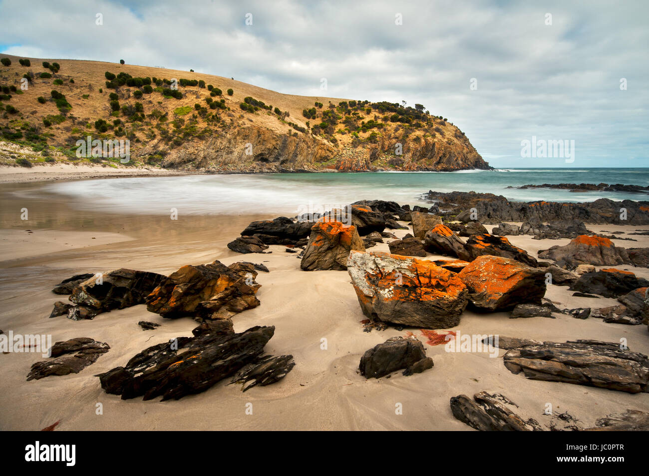 Western River Cove on Kangaroo Island. Stock Photo