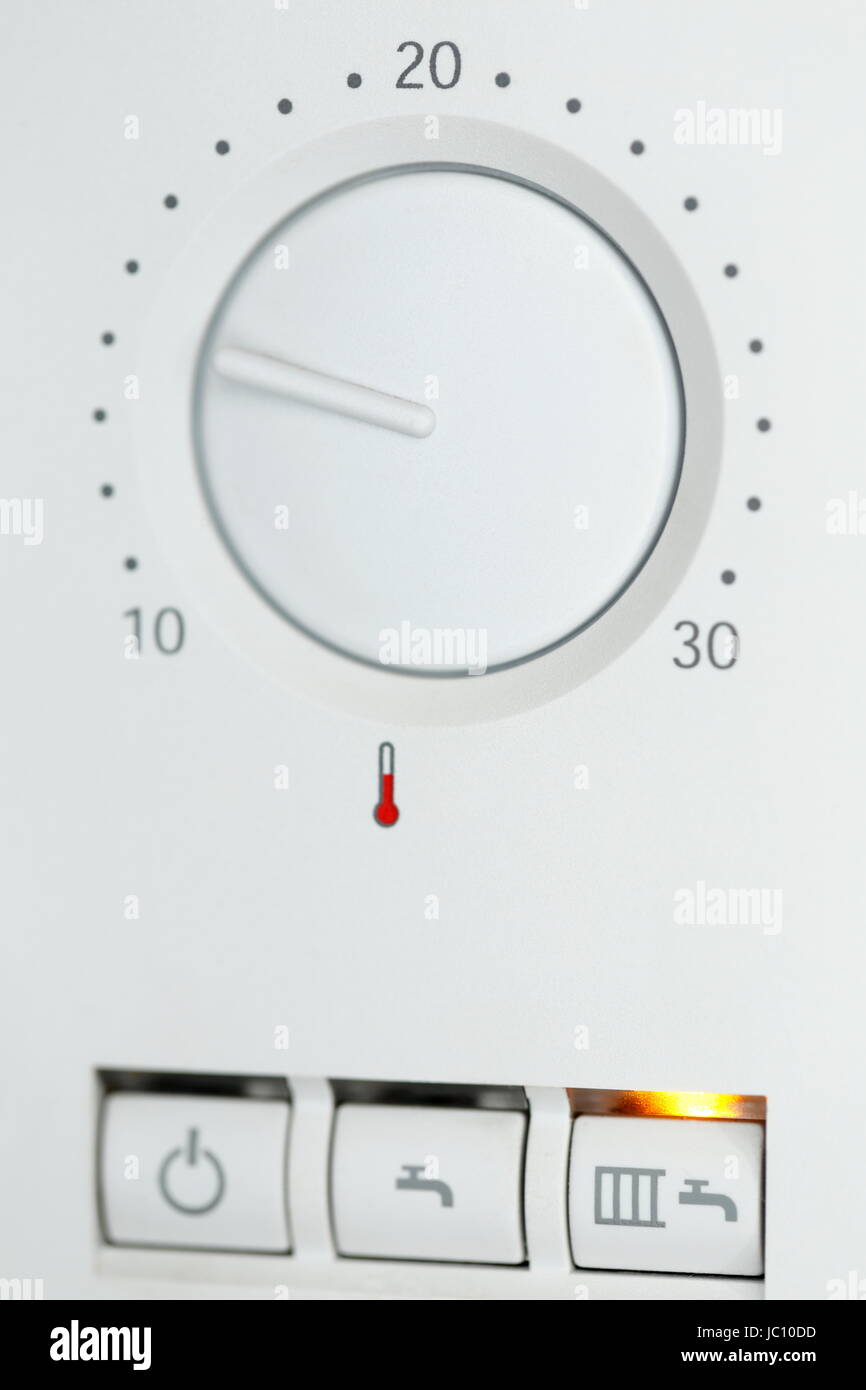 Temperaturregler Stock Photo