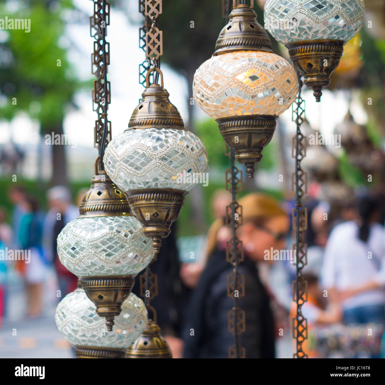 Chains of red lanterns hi-res stock photography and images - Alamy