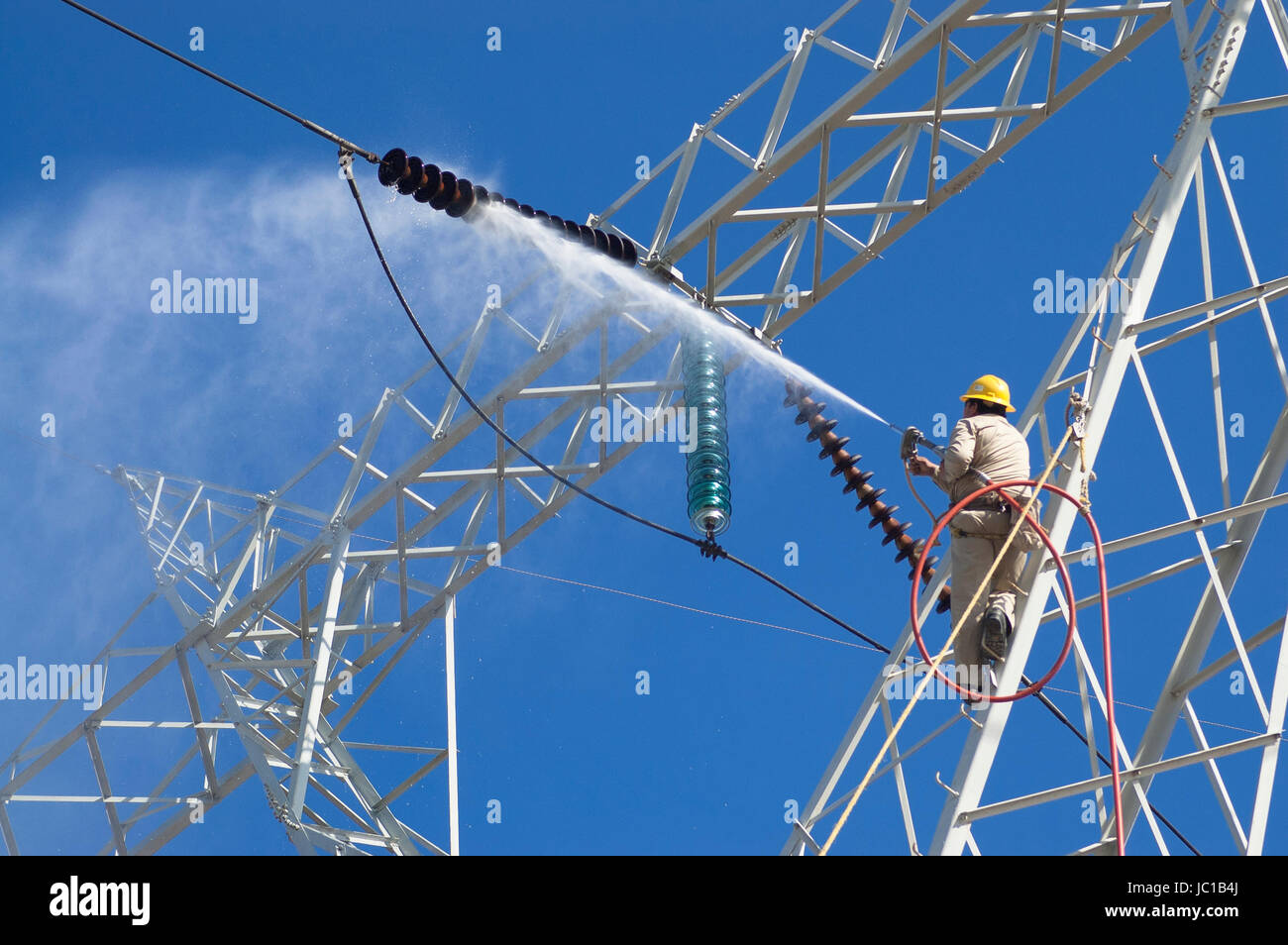 Power Line Circuit Breaker Stock Photo Image 25584510