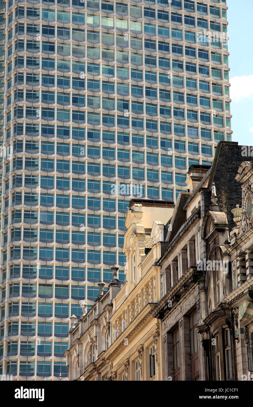 contrast between old and new buildings Stock Photo - Alamy