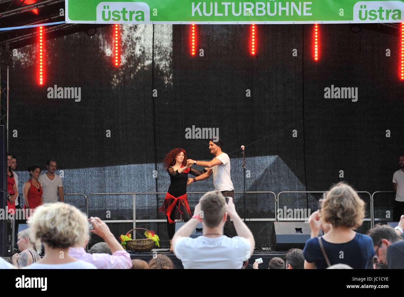 Fährmannsfest 2014 Hannover Linden. Stock Photo