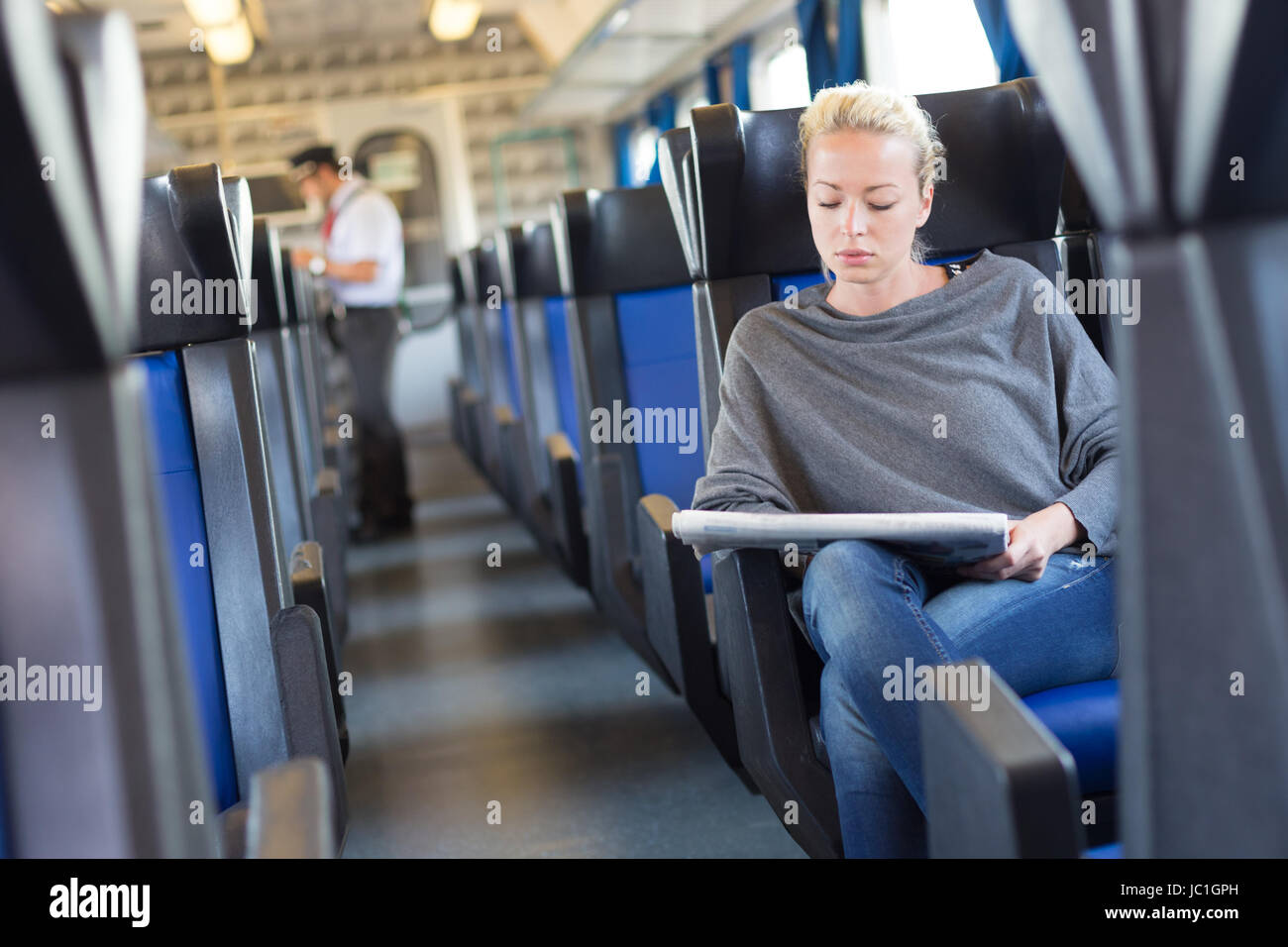 Uniform female train conductor hires stock photography and images Alamy