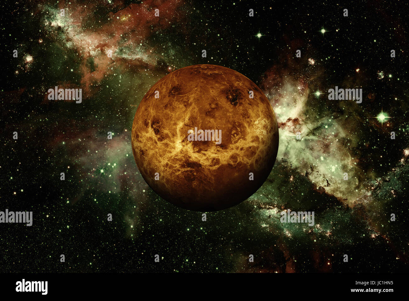 Solar System Venus It Is The Second Planet From The Sun