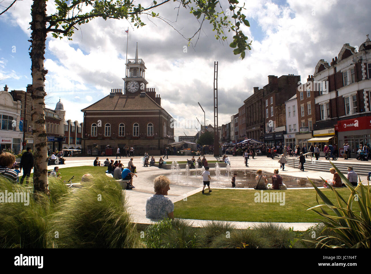 Stockton Town Hall Stock Photo Alamy
