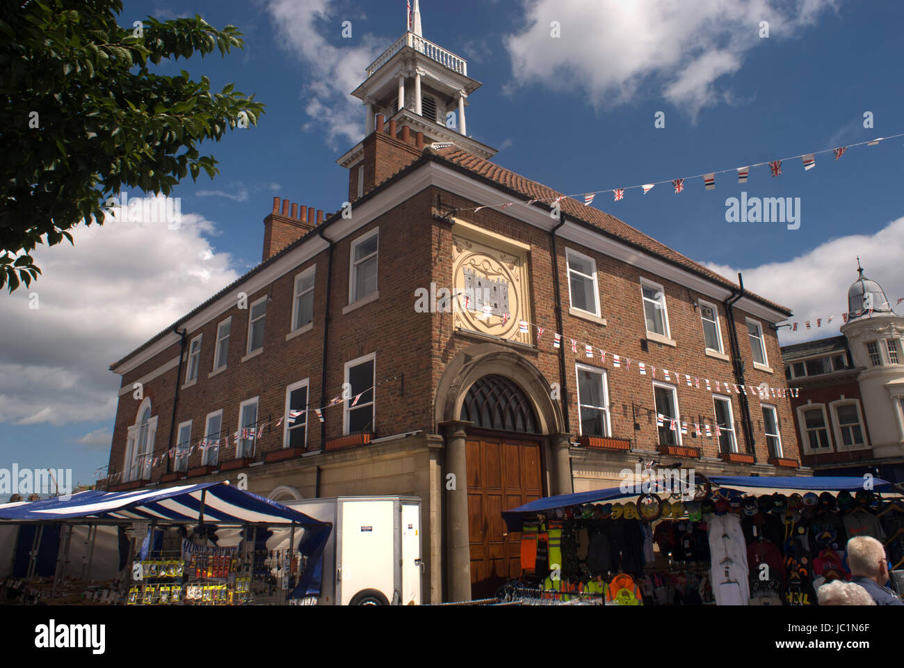 Stockton Town Hall Stock Photo Alamy