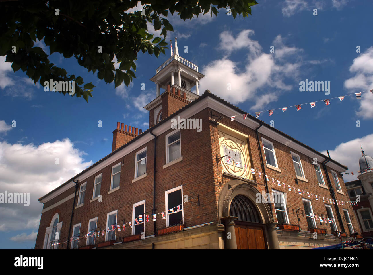 Stockton Town Hall Stock Photo Alamy