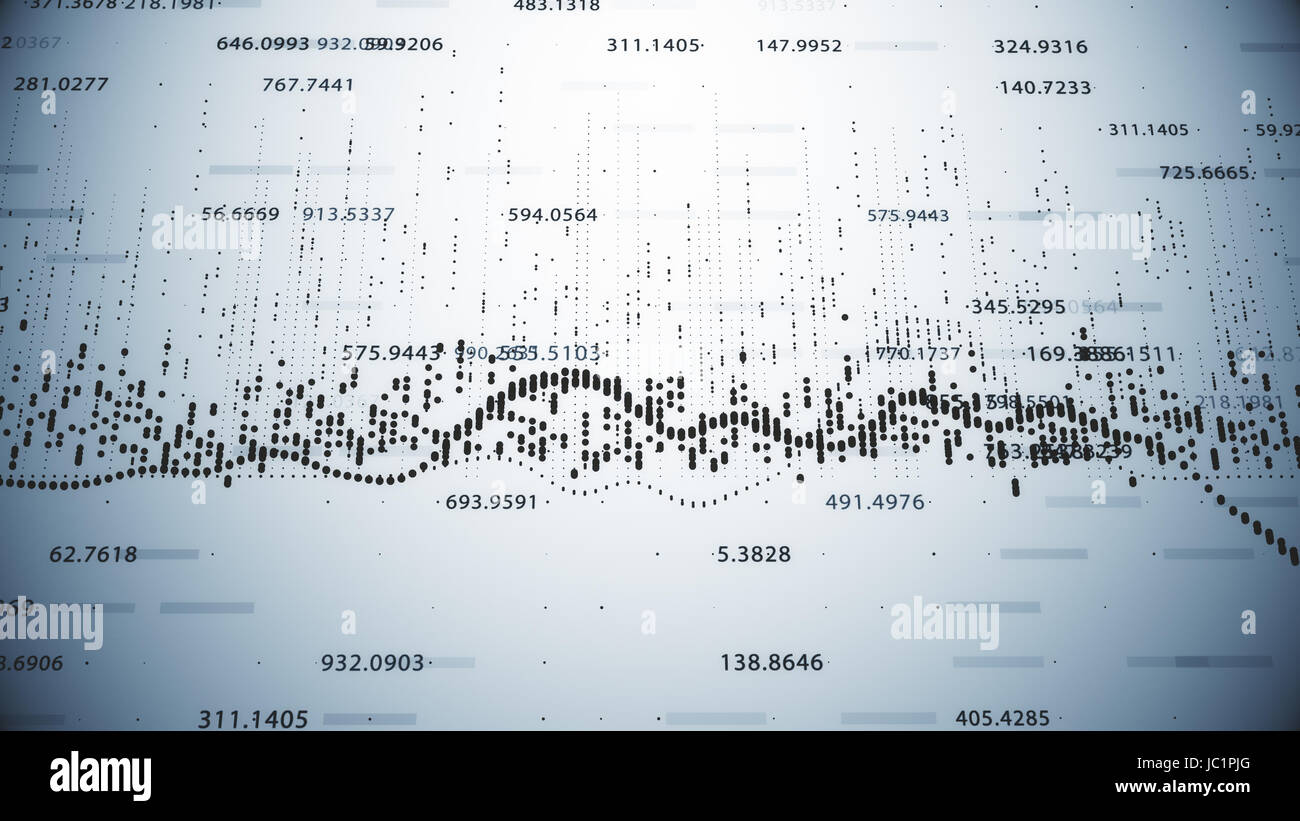 Percnetages Background Cool Dicrease And Increasse Cool Abstract background with growing charts and flowing counters of numbers ...