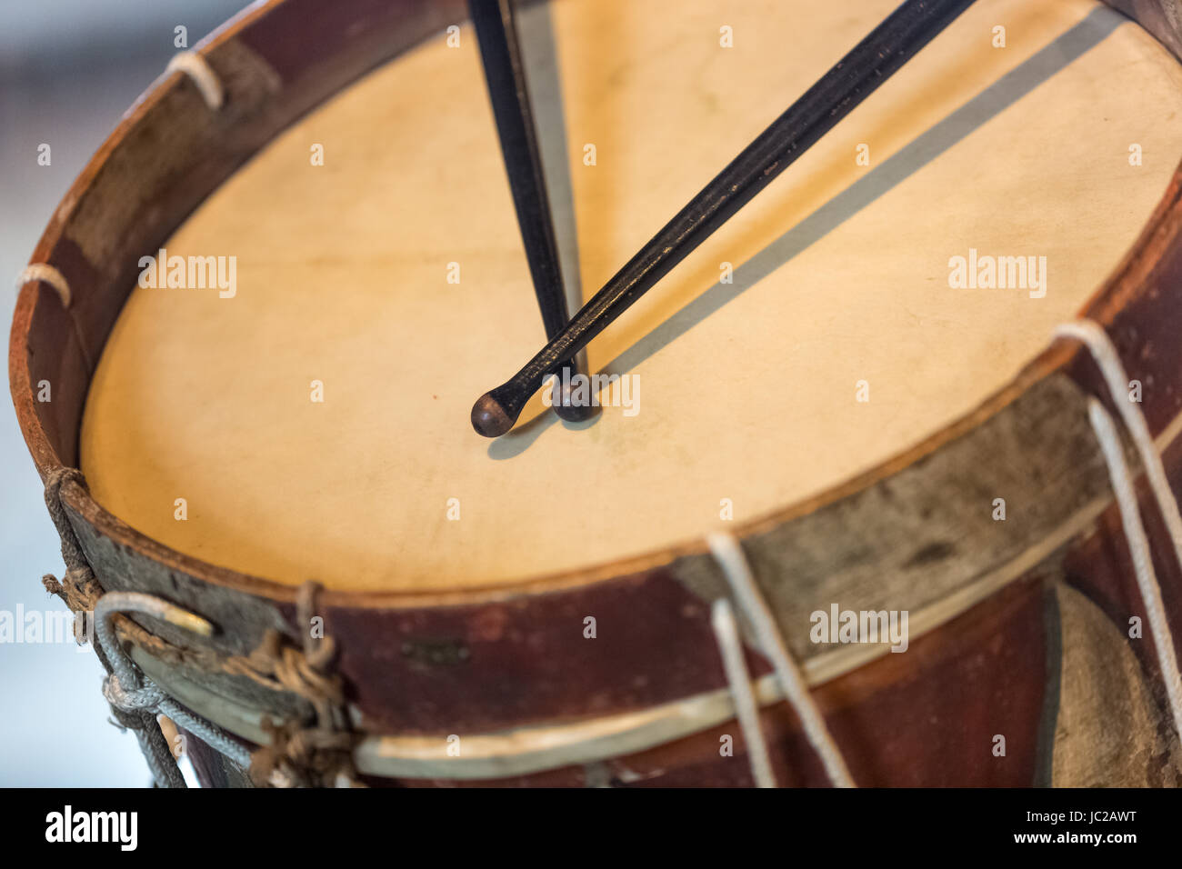 Military band bass drum hi-res stock photography and images - Alamy