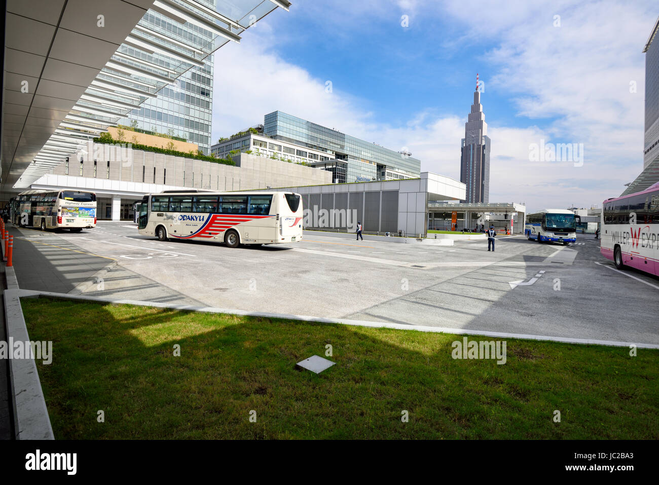 Busta Shinjuku, Shinjuku Expressway Bus Terminal Stock Photo Alamy