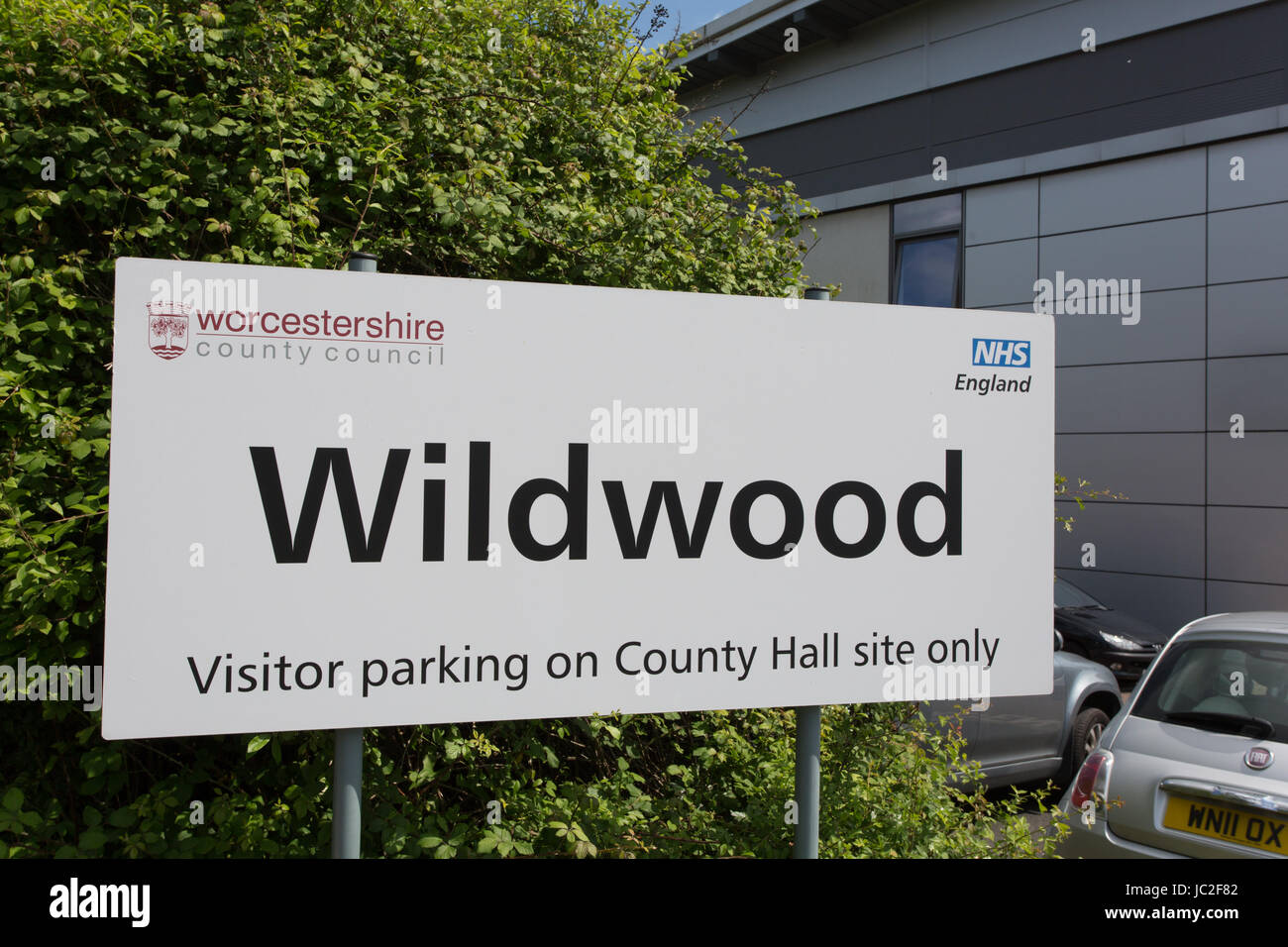 Worcestershire County Council Wildwood office Stock Photo Alamy