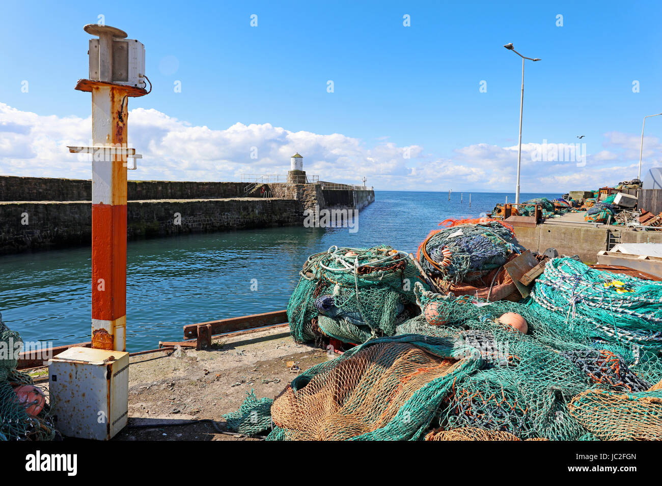 Harbour at Pittenweem.Fife.Scotland Stock Photo