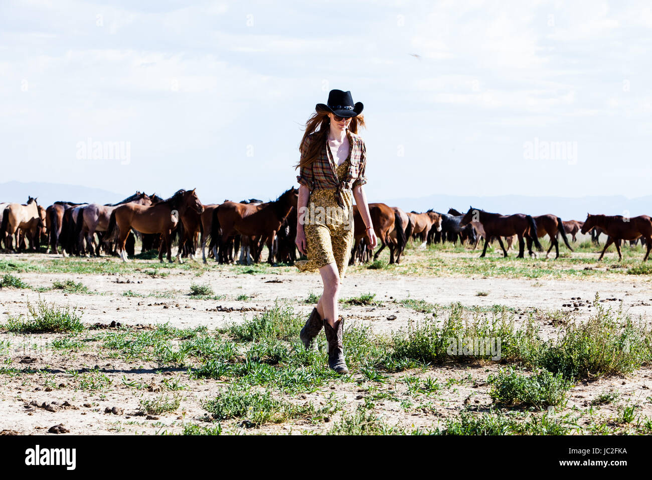 Redhead Ranch Redhead red head ginger outdoors hi-res stock photography and images ...
