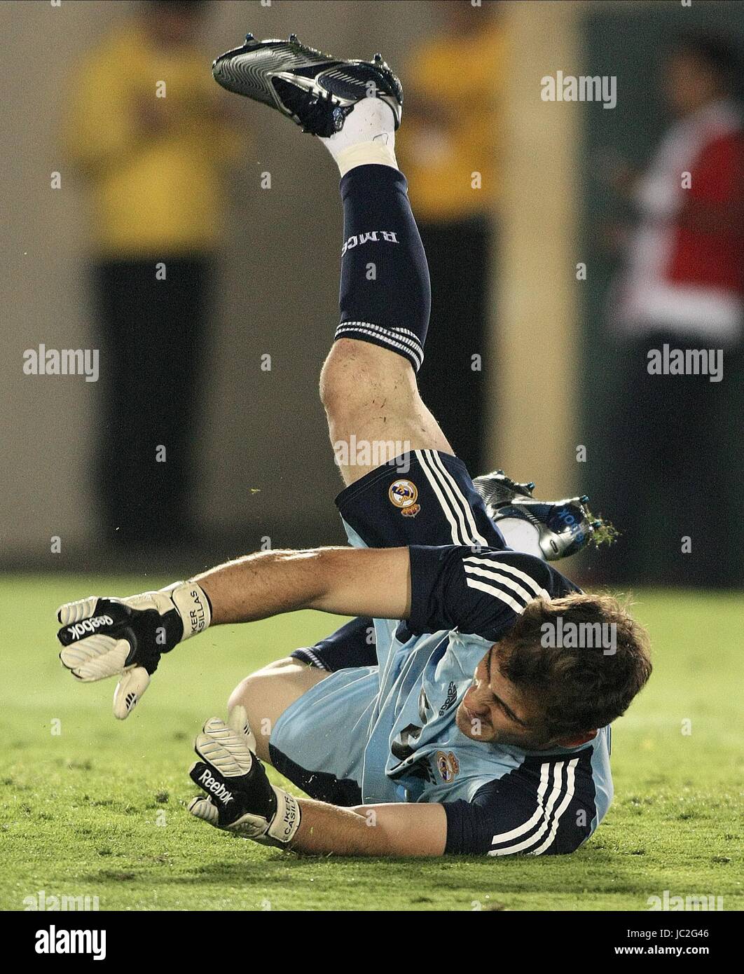 IKER CASILLAS REAL MADRID LOS ANGELES CALIFORNIA USA 07 August 2010 Stock  Photo - Alamy