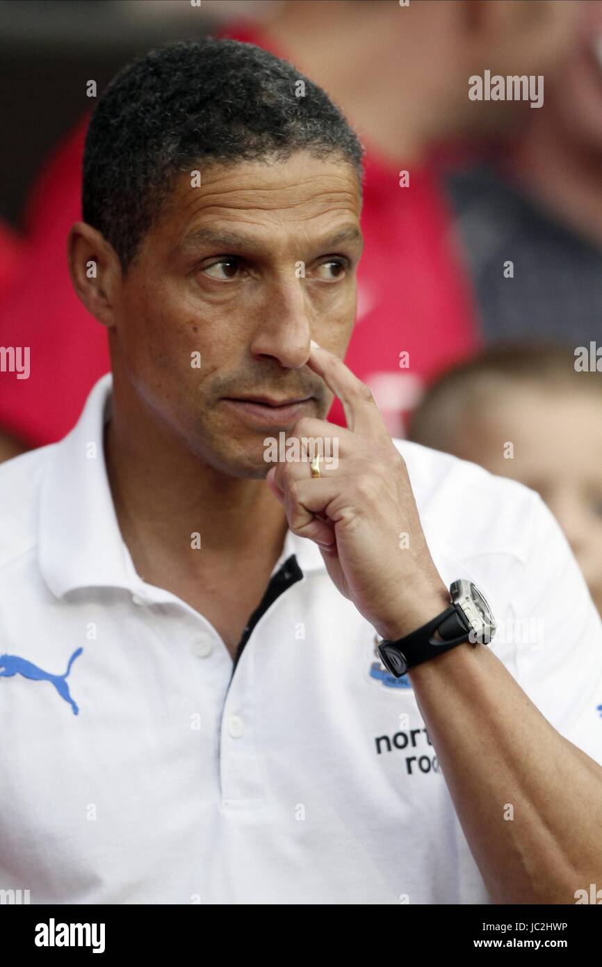 CHRIS HUGHTON MANCHESTER UNITED V NEWCASTLE OLD TRAFFORD MANCHESTER ENGLAND 16 August 2010 Stock Photo