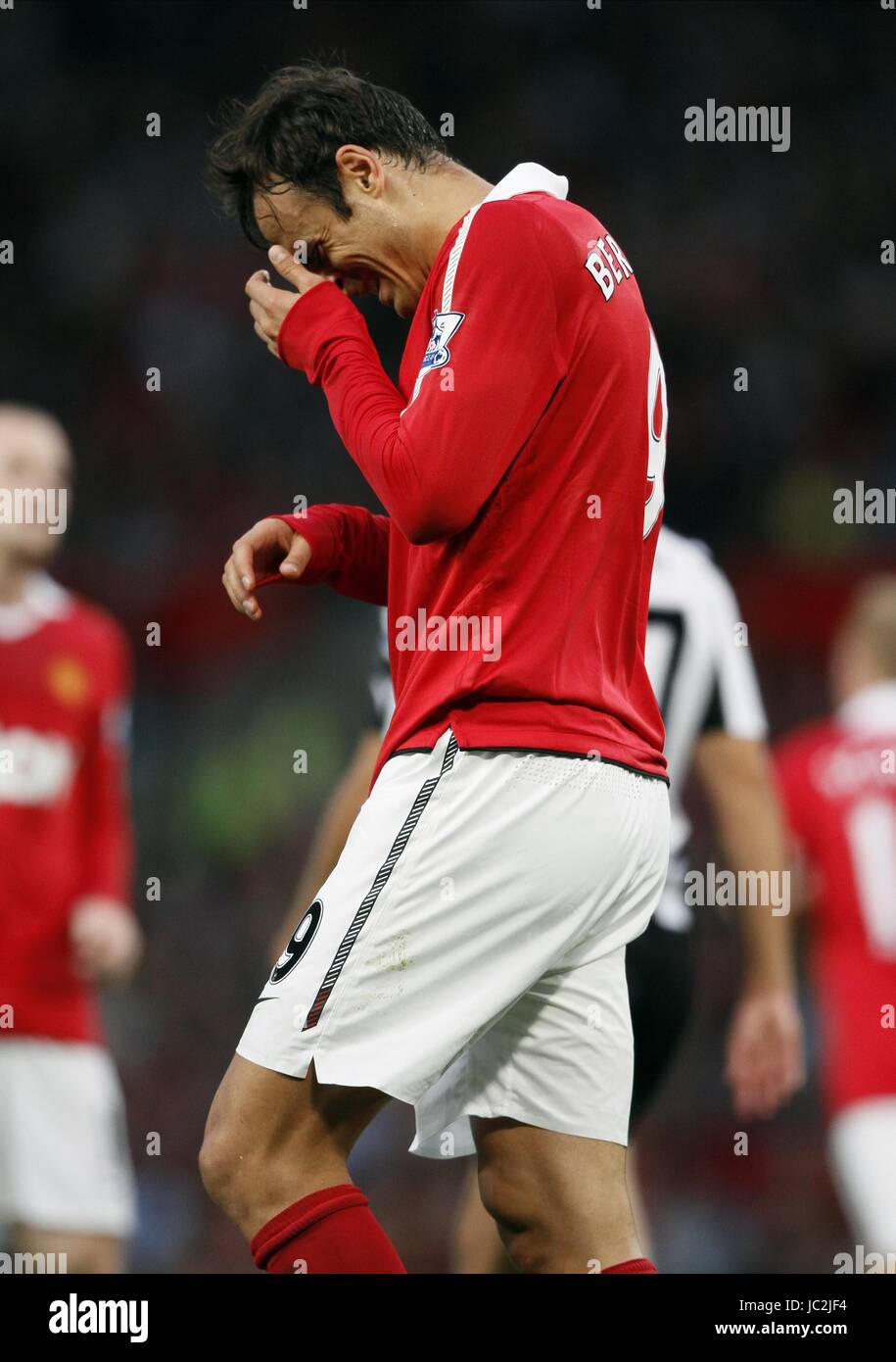 Affichage photo signé 12x8 Dimitar Berbatov autographe Manchester