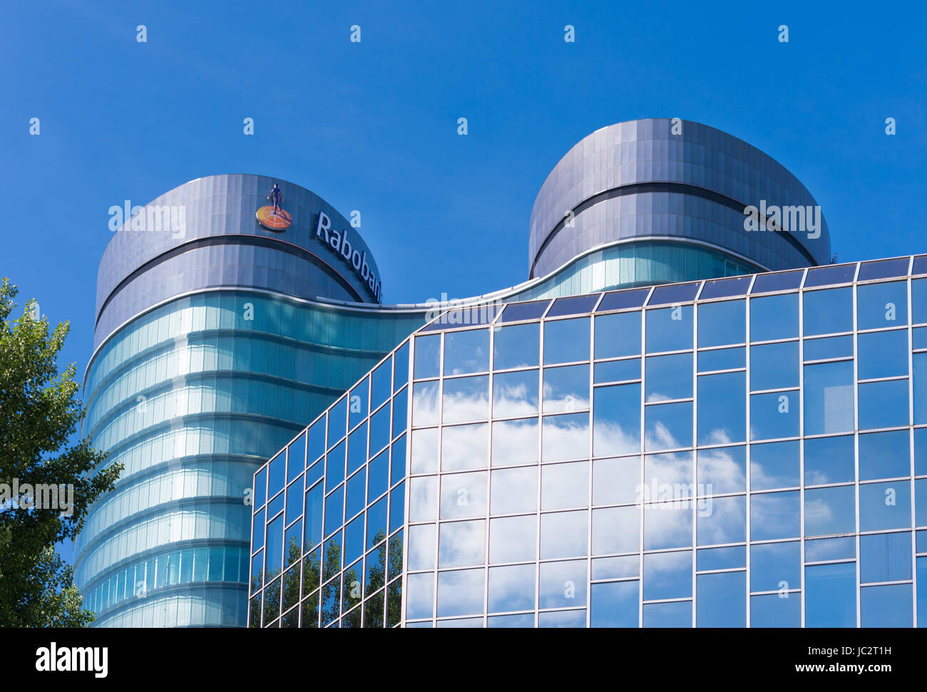 rabobank headquarters building in utrecht, netherlands. Rabobank is a
