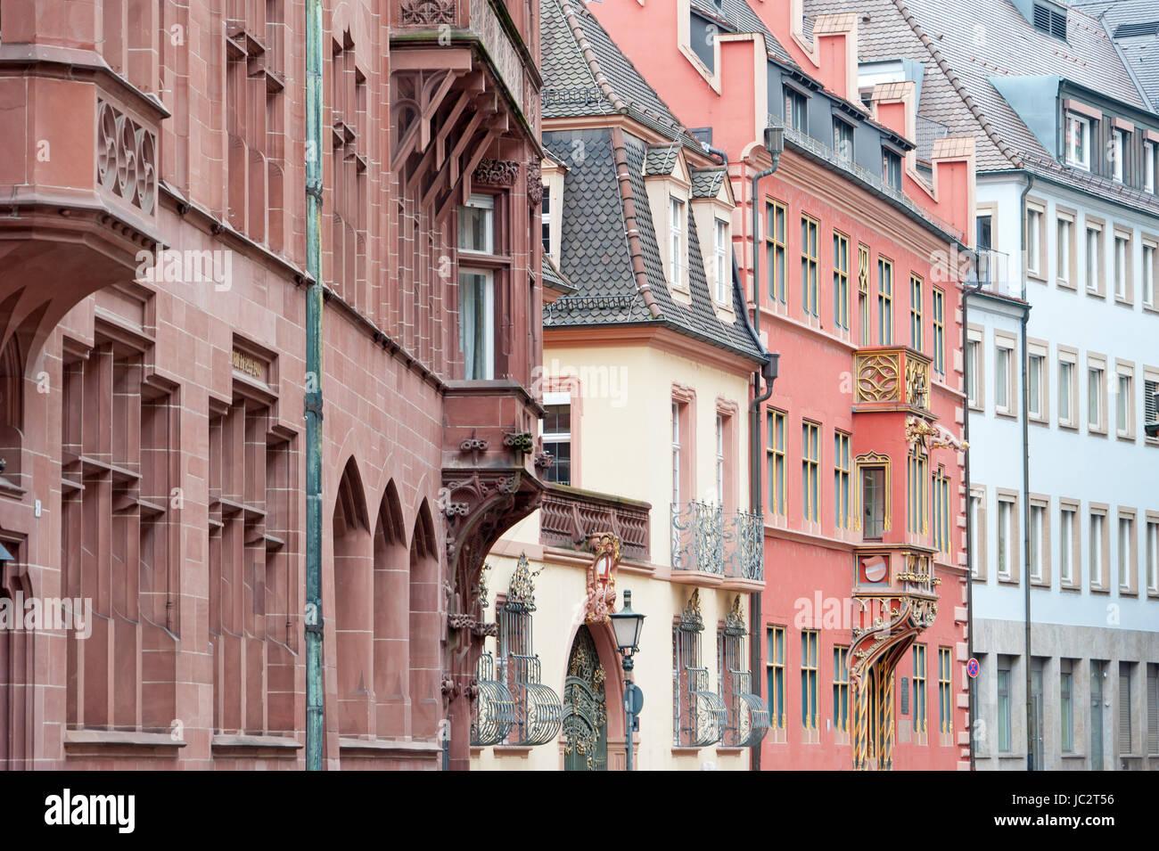 architectural style old building Stock Photo