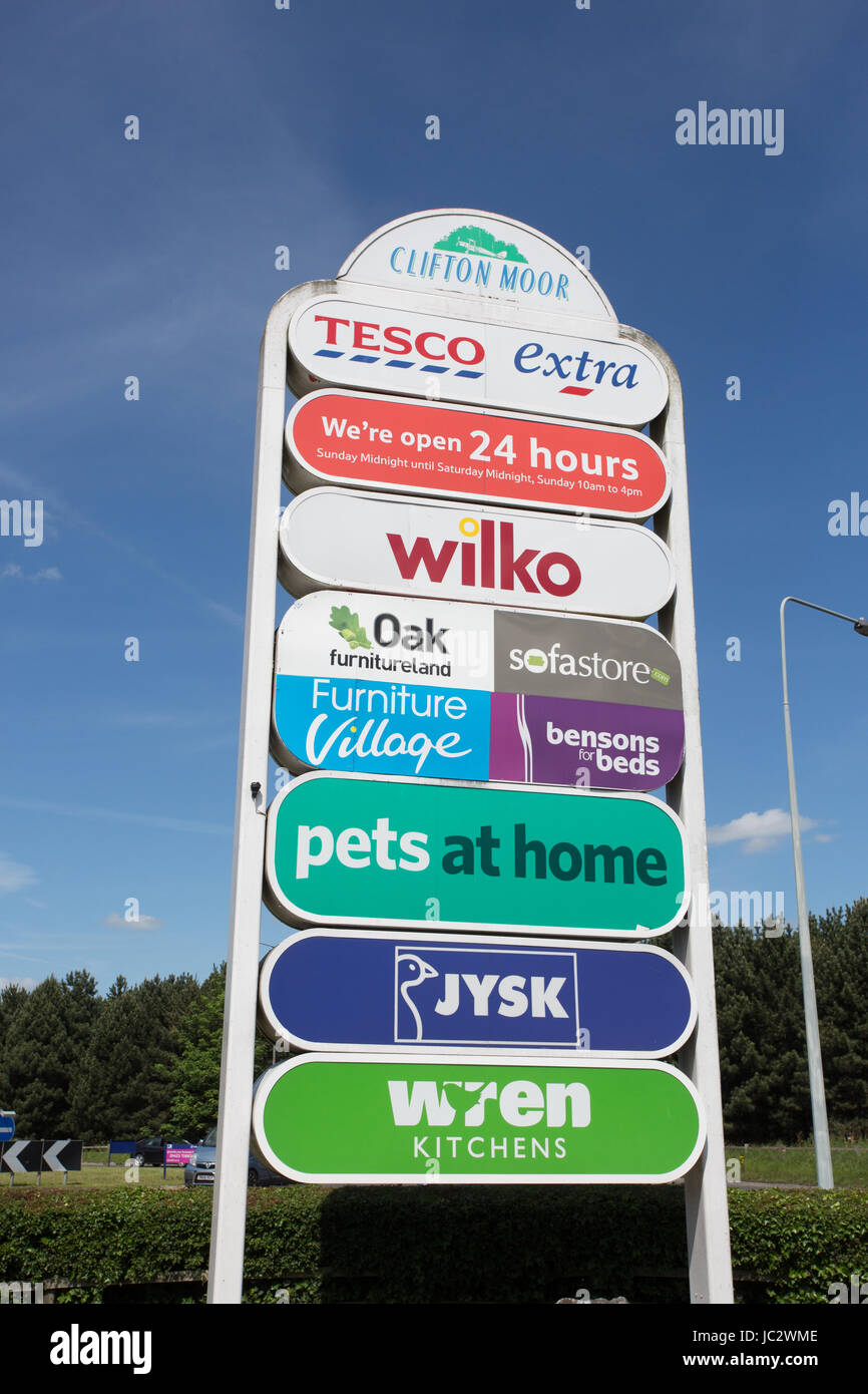 Clifton moor hires stock photography and images Alamy