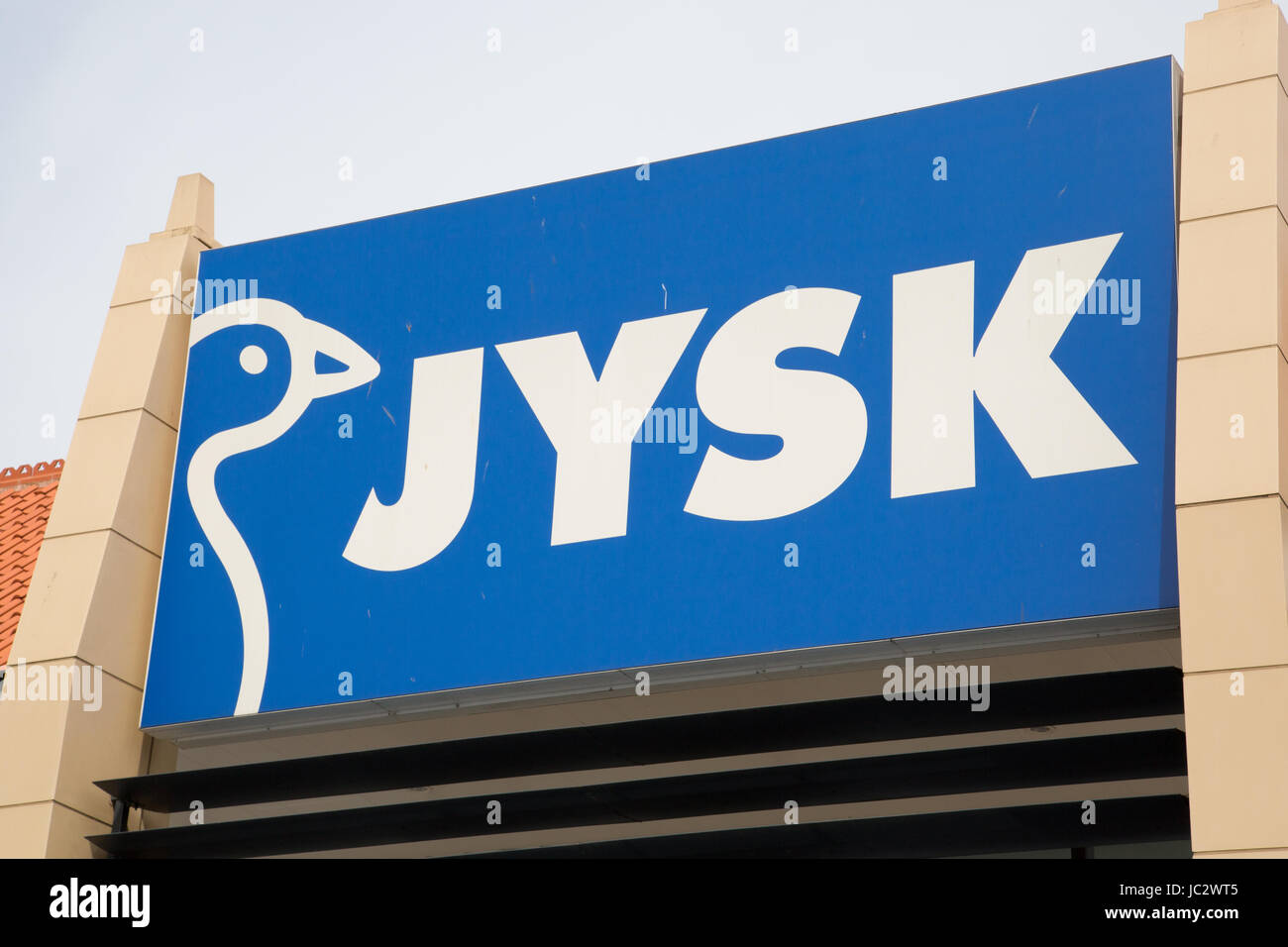 Jysk sign hi-res stock photography and images - Alamy
