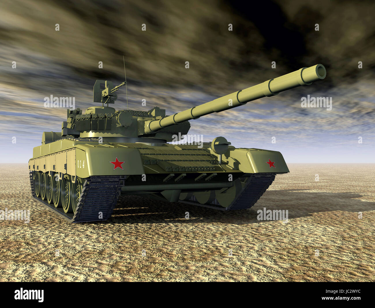 russian main battle tank Stock Photo - Alamy